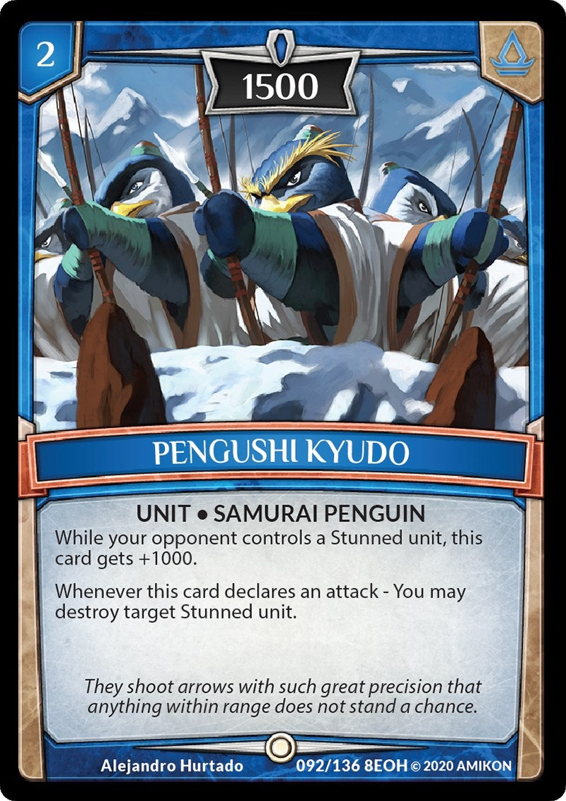 Image for Pengushi Kyudo (92/136 8EOH) (Echoes of Hokken) - Argent Saga TCG