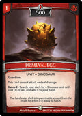 Image for Primeval Egg (95/136 8EOH) (Echoes of Hokken) - Argent Saga TCG