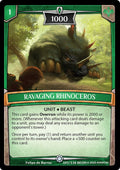Image for Ravaging Rhinoceros (101/136 8EOH) (Echoes of Hokken) - Argent Saga TCG