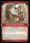 Image for Renna, Feral Warrior (102/136 8EOH) (Echoes of Hokken) - Argent Saga TCG