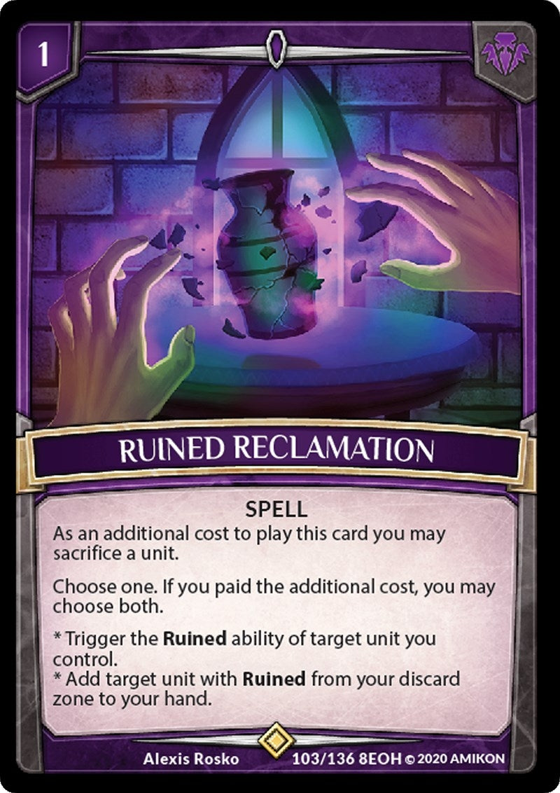 Image for Ruined Reclamation (103/136 8EOH) (Echoes of Hokken) - Argent Saga TCG