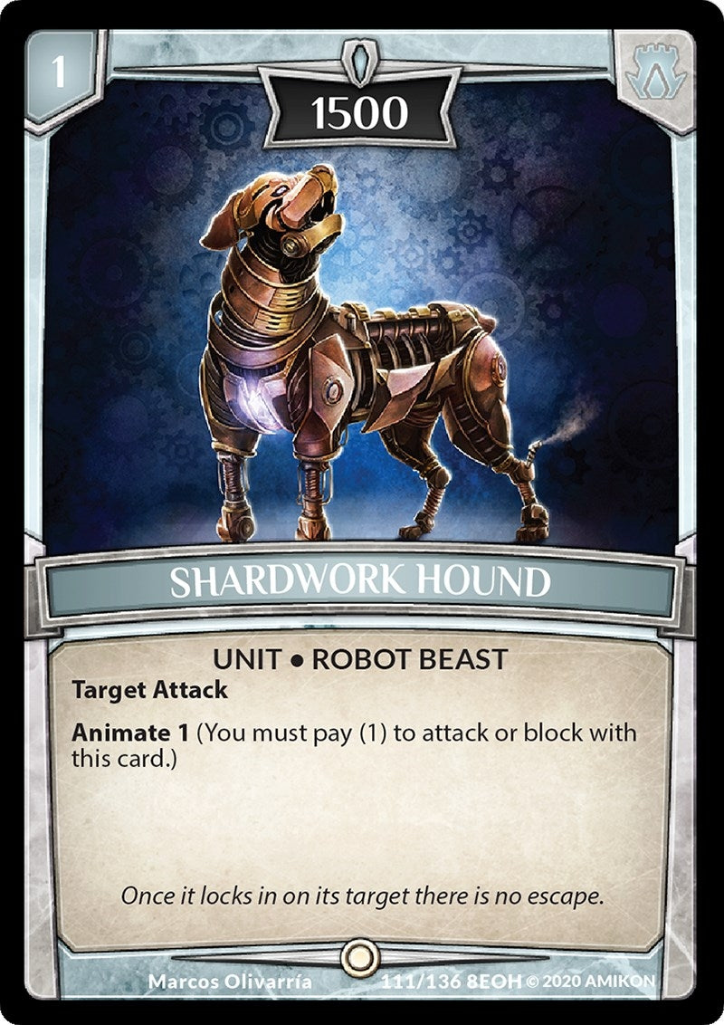 Image for Shardwork Hound (111/136 8EOH) (Echoes of Hokken) - Argent Saga TCG