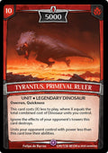 Image for Tyrantus, Primeval Ruler (120/136 8EOH) (Echoes of Hokken) - Argent Saga TCG