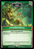 Image for Zonamian Dryad (130/136 8EOH) (Echoes of Hokken) - Argent Saga TCG