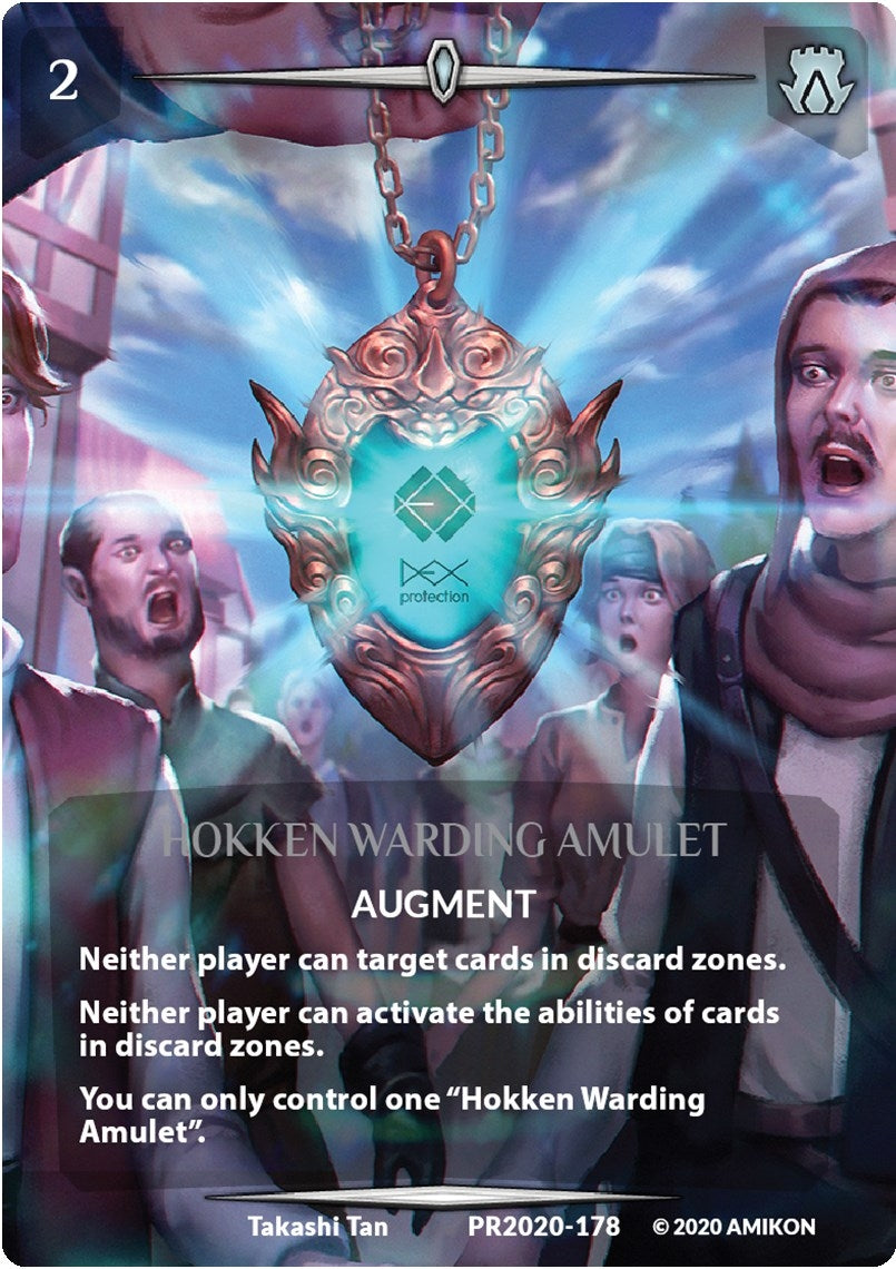 Image for Hokken Warding Amulet (Serial Numbered) (PR2020-178) (Argent Saga Promos) - Argent Saga TCG