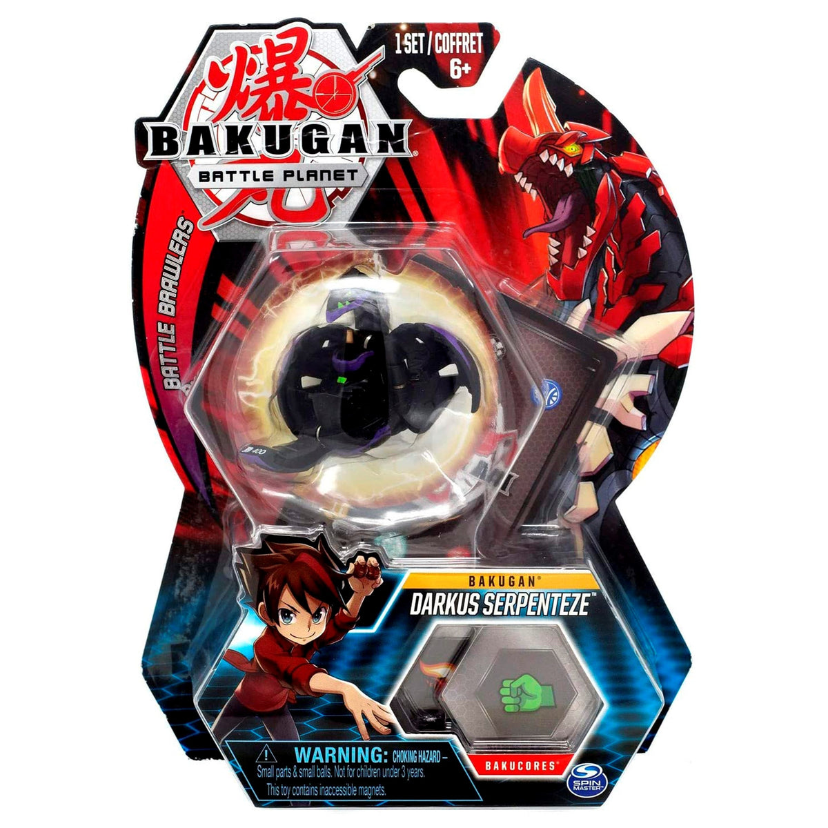 Image for Bakugan Core Pack - Darkus Serpenteze - Bakugan TCG