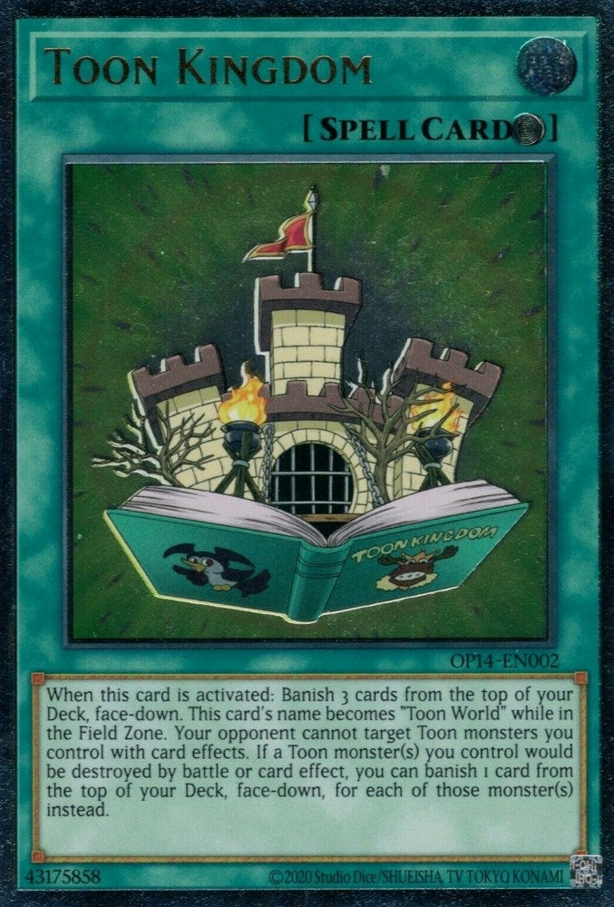 Image for Toon Kingdom (UTR) (OP14-EN002) (OP14) - YuGiOh