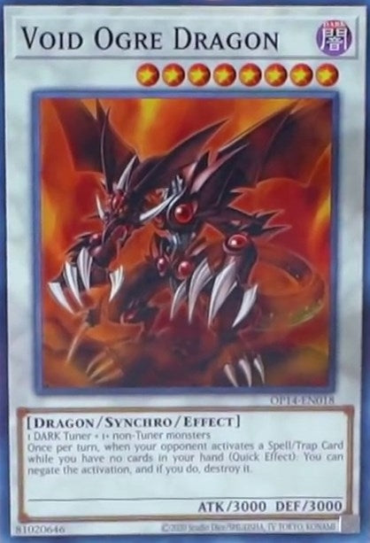 Image for Void Ogre Dragon (OP14-EN018) (OP14) - YuGiOh