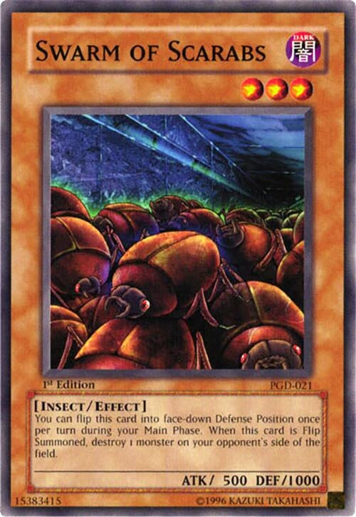 Image for Swarm of Scarabs (PGD-021) (PGD) - YuGiOh