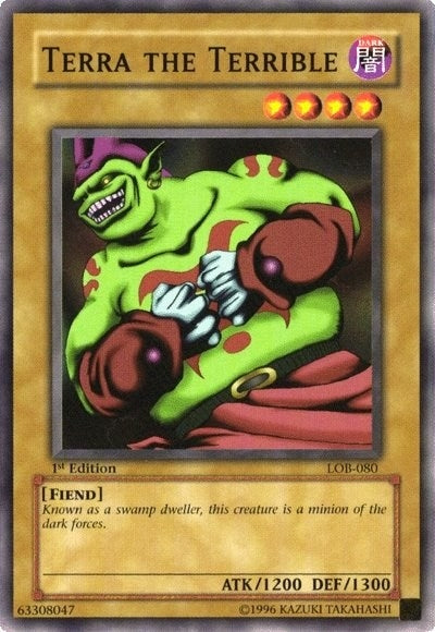 Image for Terra the Terrible (LOB-080) (LOB) - YuGiOh