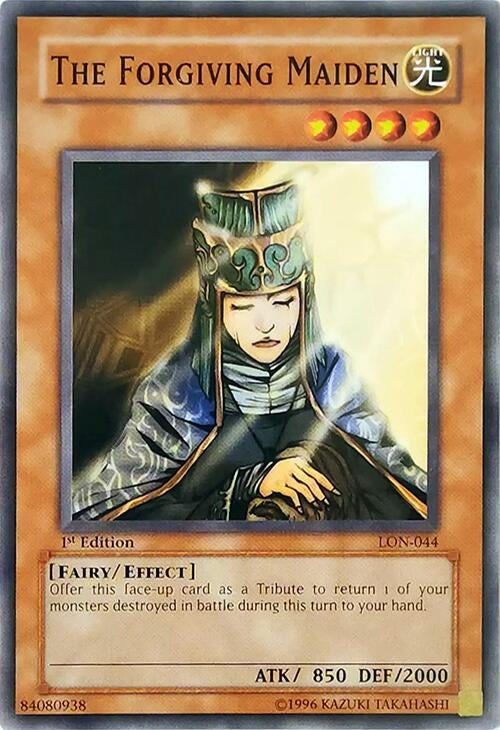 Image for The Forgiving Maiden (LON-044) (LON) - YuGiOh