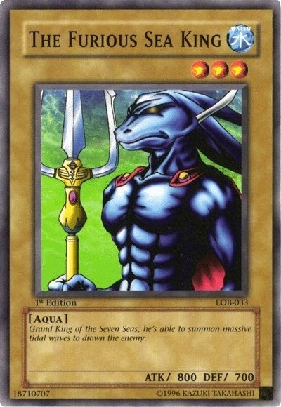 Image for The Furious Sea King (LOB-033) (LOB) - YuGiOh