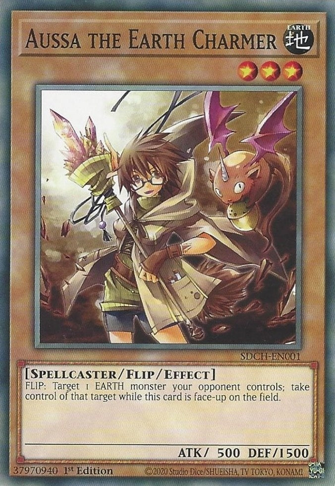 Image for Aussa the Earth Charmer (SDCH-EN001) (Structure Deck: Spirit Charmers) - YuGiOh