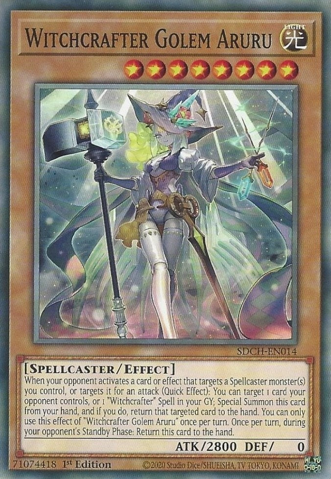 Image for Witchcrafter Golem Aruru (SDCH-EN014) (SDCH) - YuGiOh