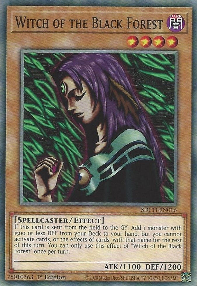 Image for Witch of the Black Forest (SDCH-EN016) (SDCH) - YuGiOh