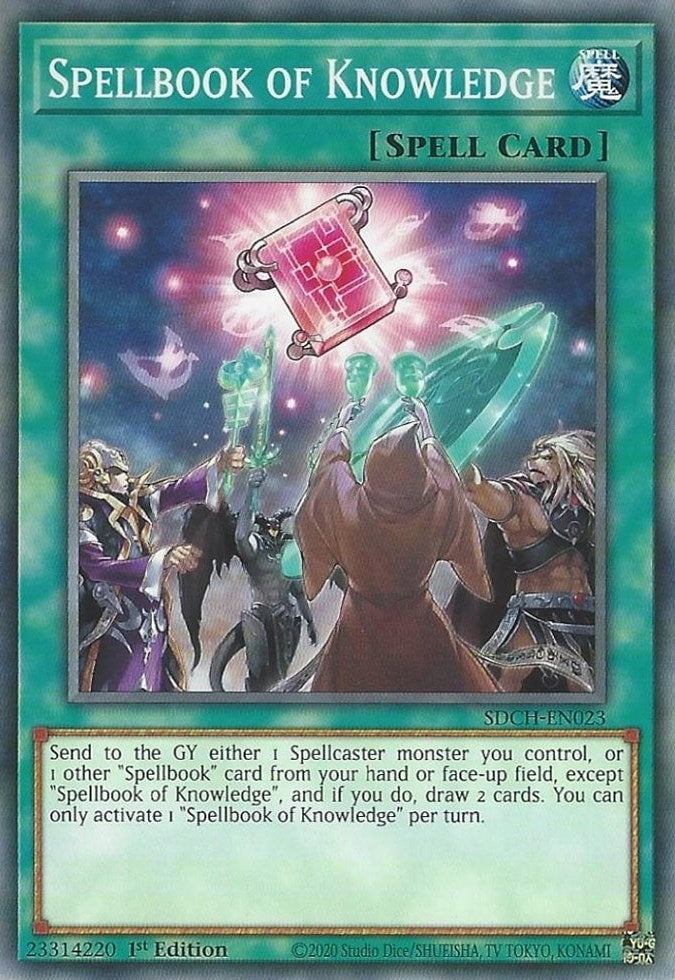 Image for Spellbook of Knowledge (SDCH-EN023) (SDCH) - YuGiOh