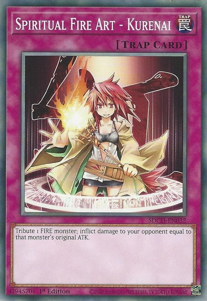 Image for Spiritual Fire Art - Kurenai (SDCH-EN032) (SDCH) - YuGiOh