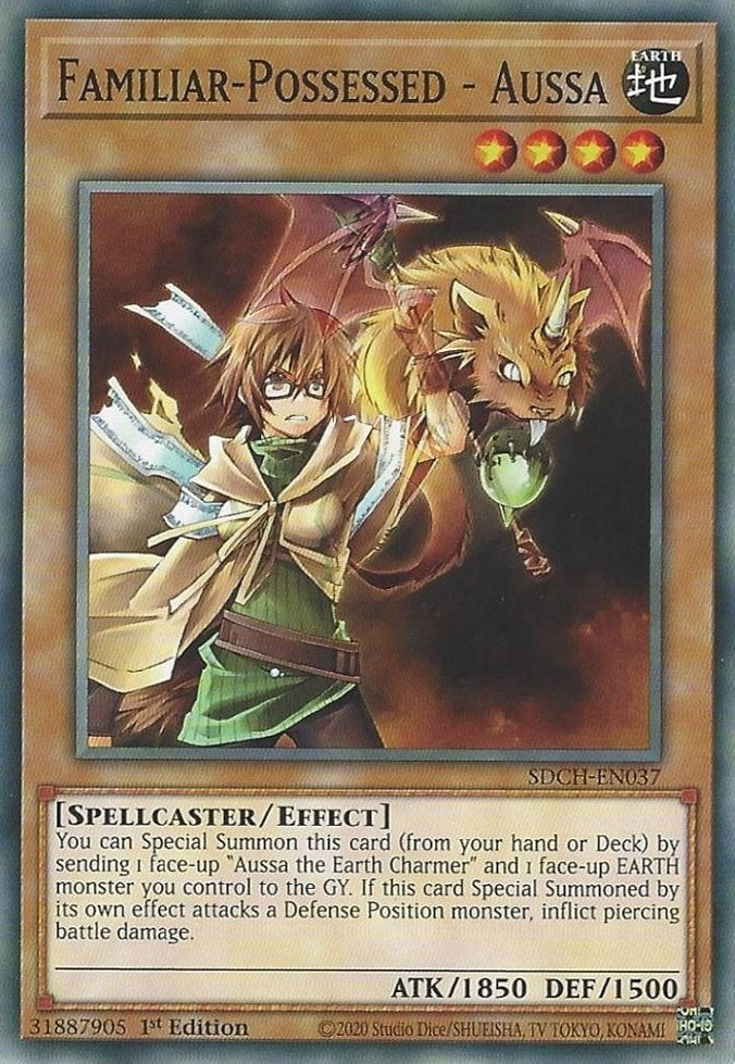 Image for Familiar-Possessed - Aussa (SDCH-EN037) (SDCH) - YuGiOh