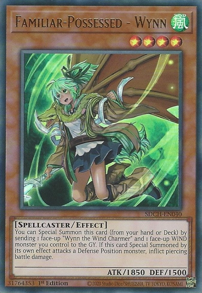 Image for Familiar-Possessed - Wynn (Alternate Art) (SDCH-EN040) (SDCH) - YuGiOh