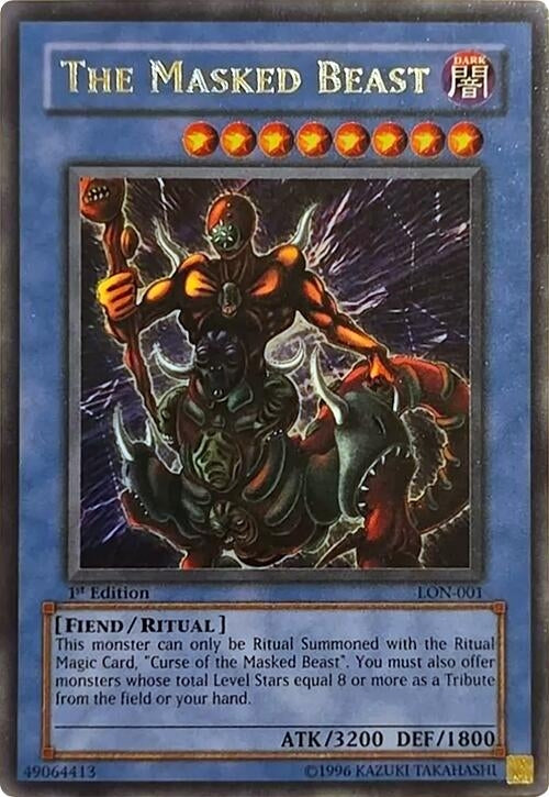 Image for The Masked Beast (LON-001) (LON) - YuGiOh