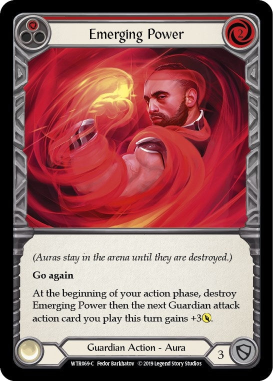 Image for Emerging Power (Red) (WTR069) (Welcome to Rathe) - Flesh and Blood TCG