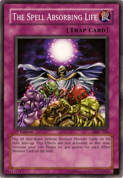 Image for The Spell Absorbing Life (MFC-104) (MFC) - YuGiOh
