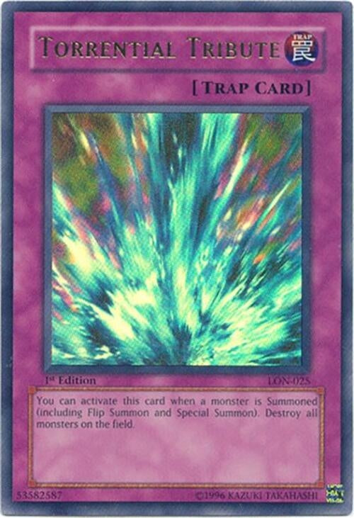 Image for Torrential Tribute (LON-025) (LON) - YuGiOh