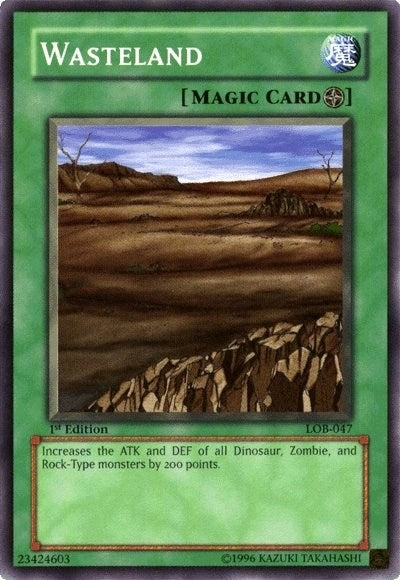 Image for Wasteland (LOB-047) (LOB) - YuGiOh
