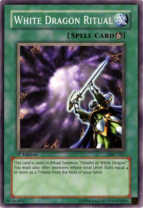 Image for White Dragon Ritual (MFC-027) (MFC) - YuGiOh