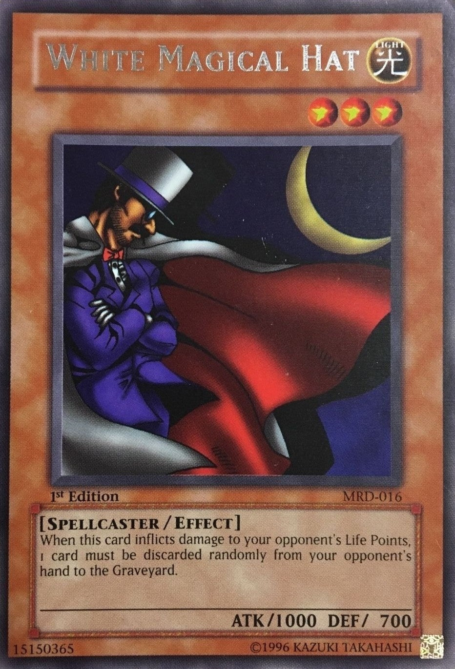 Image for White Magical Hat (MRD-016) (MRD) - YuGiOh