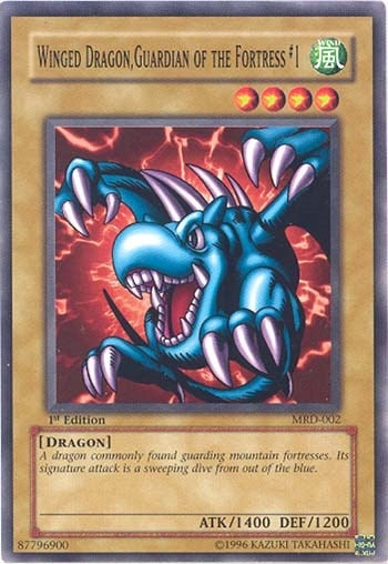Image for Winged Dragon, Guardian of the Fortress #1 (MRD-002) (MRD) - YuGiOh