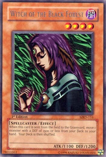 Image for Witch of the Black Forest (MRD-116) (MRD) - YuGiOh