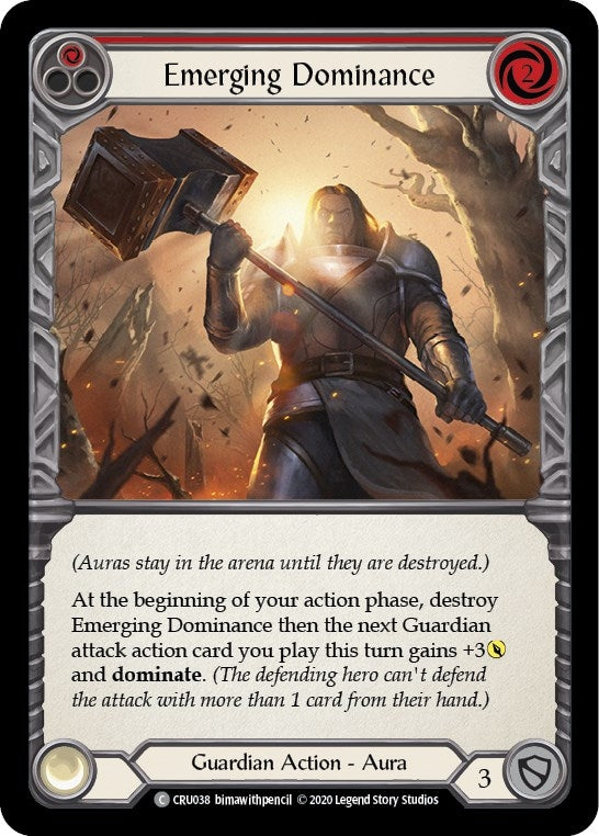 Emerging Dominance (Red) (CRU038) (Crucible of War)