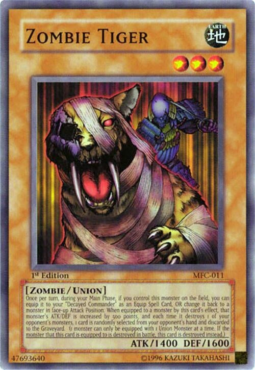 Image for Zombie Tiger (MFC-011) (MFC) - YuGiOh