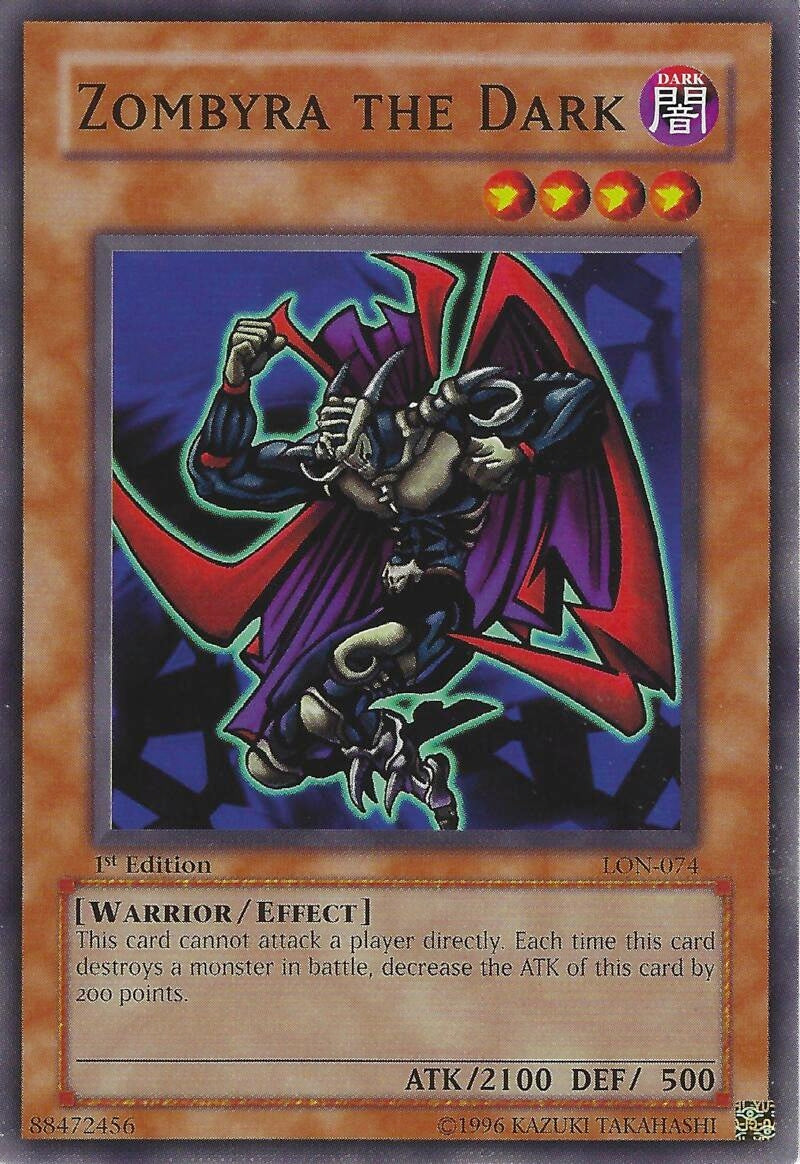 Image for Zombyra the Dark (LON-074) (LON) - YuGiOh