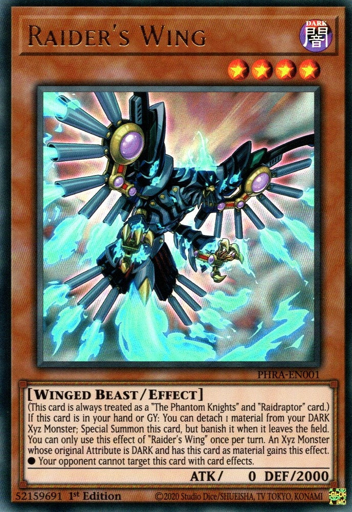Image for Raider's Wing (PHRA-EN001) (PHRA) - YuGiOh