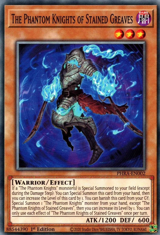 Image for The Phantom Knights of Stained Greaves (PHRA-EN002) (PHRA) - YuGiOh
