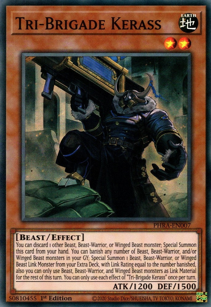 Image for Tri-Brigade Kerass (PHRA-EN007) (PHRA) - YuGiOh