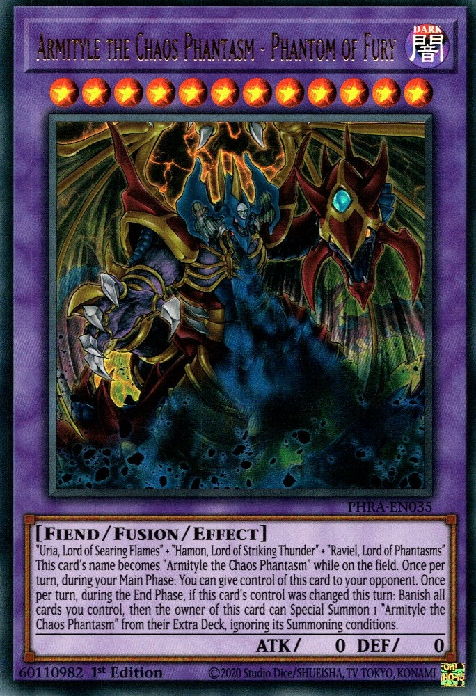 Image for Armityle the Chaos Phantasm - Phantom of Fury (PHRA-EN035) (PHRA) - YuGiOh