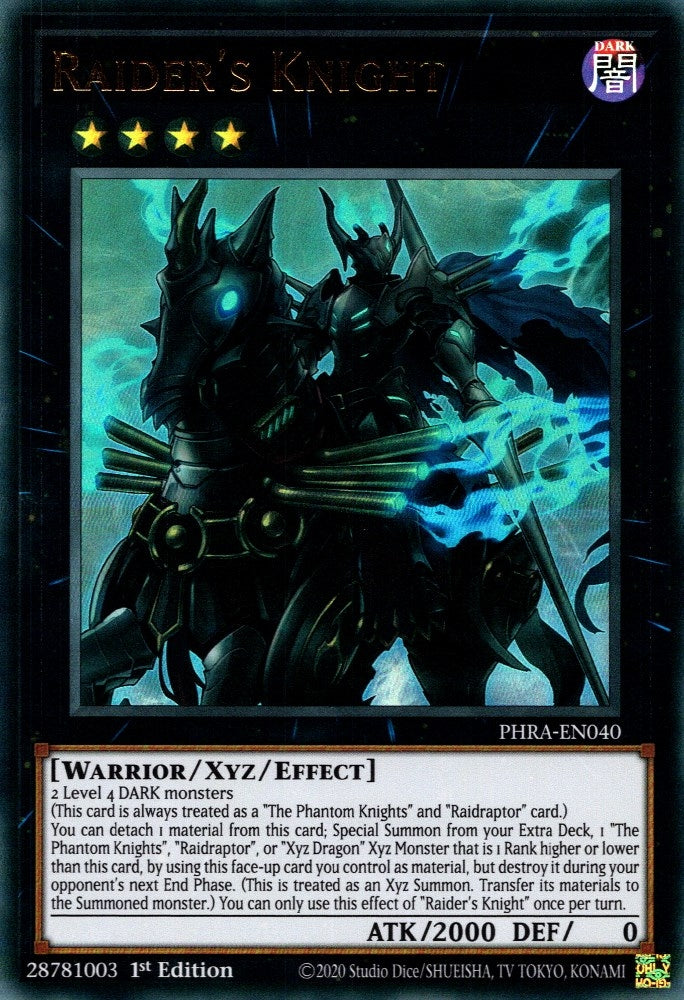 Image for Raider's Knight (PHRA-EN040) (PHRA) - YuGiOh