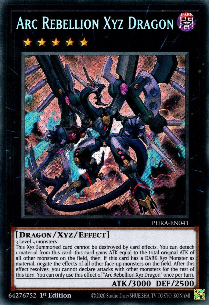 Arc Rebellion Xyz Dragon (PHRA-EN041) (PHRA)