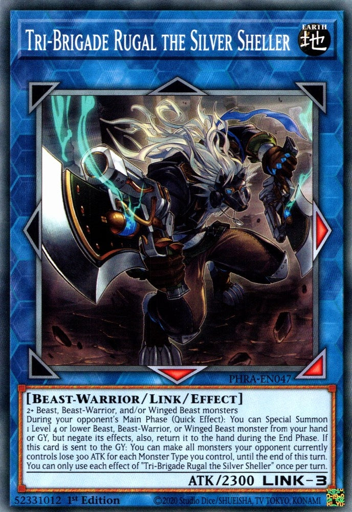 Image for Tri-Brigade Rugal the Silver Sheller (PHRA-EN047) (PHRA) - YuGiOh