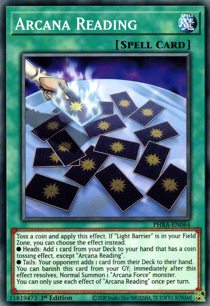 Image for Arcana Reading (PHRA-EN064) (PHRA) - YuGiOh