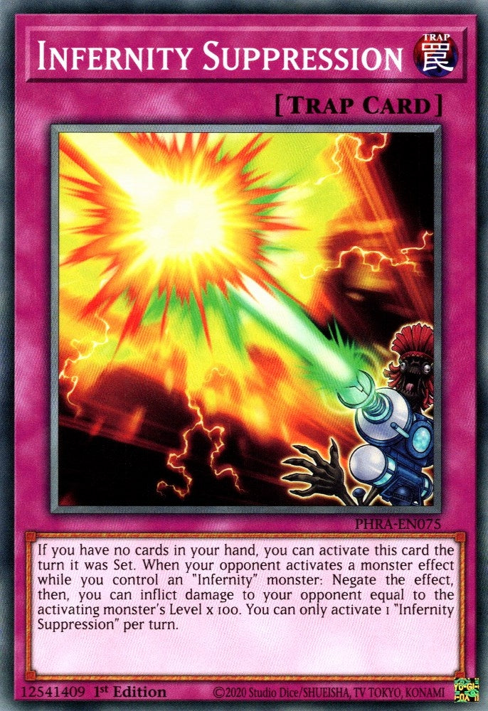 Image for Infernity Suppression (PHRA-EN075) (PHRA) - YuGiOh