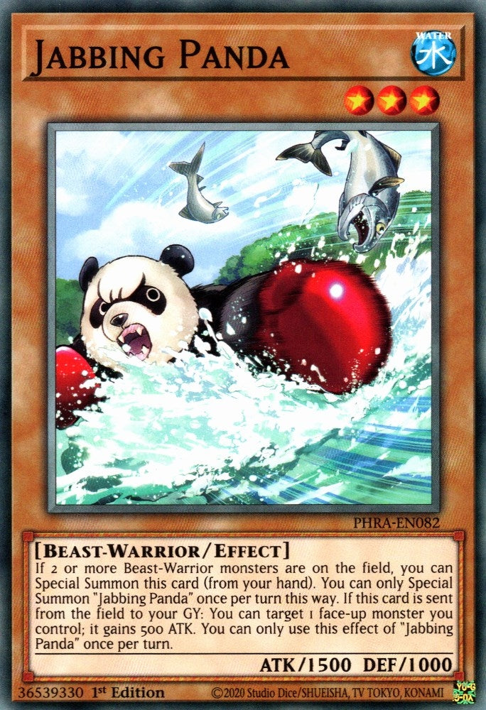Image for Jabbing Panda (PHRA-EN082) (PHRA) - YuGiOh