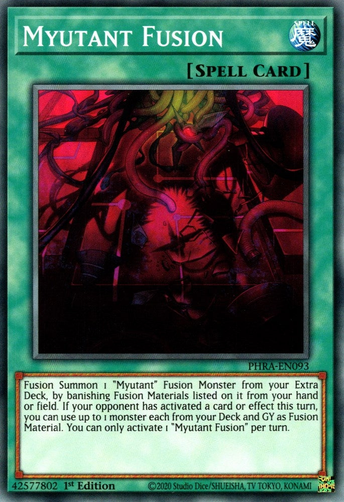 Image for Myutant Fusion (PHRA-EN093) (PHRA) - YuGiOh