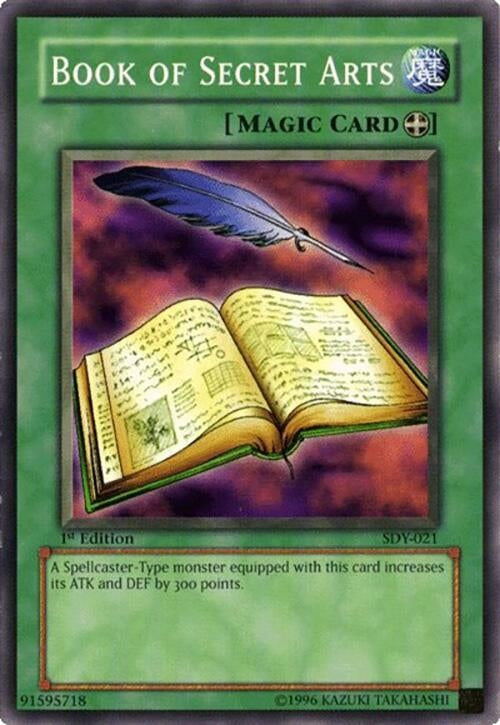 Image for Book of Secret Arts (SDY-021) (SDY) - YuGiOh