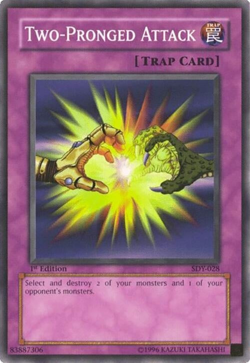 Image for Two-Pronged Attack (SDY-028) (SDY) - YuGiOh