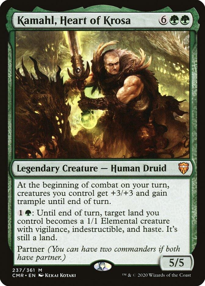 Image for Kamahl, Heart of Krosa (237) (Commander Legends) - Magic: The Gathering