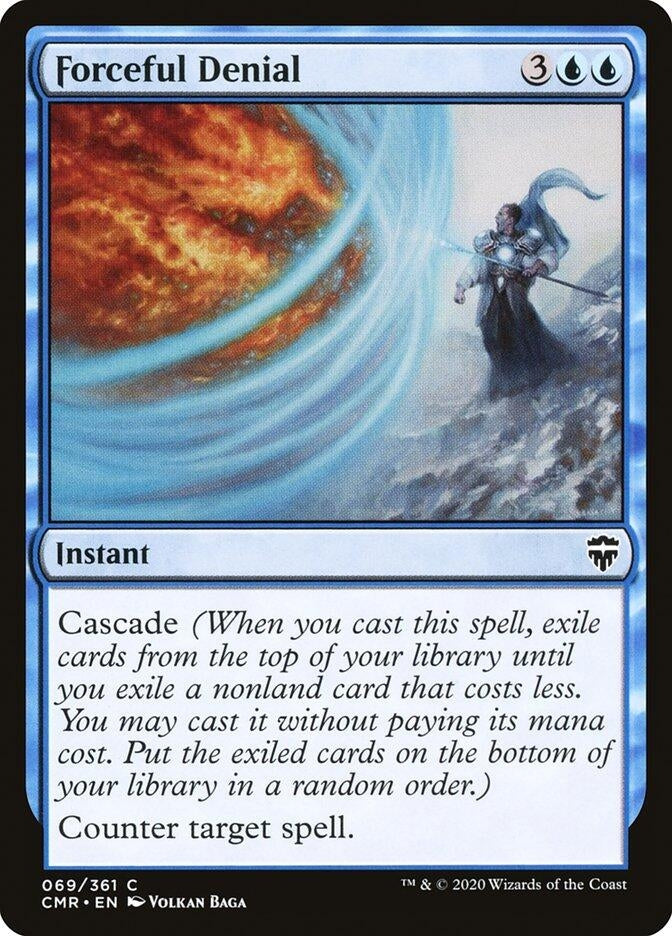 Image for Forceful Denial (69) (Commander Legends) - Magic: The Gathering
